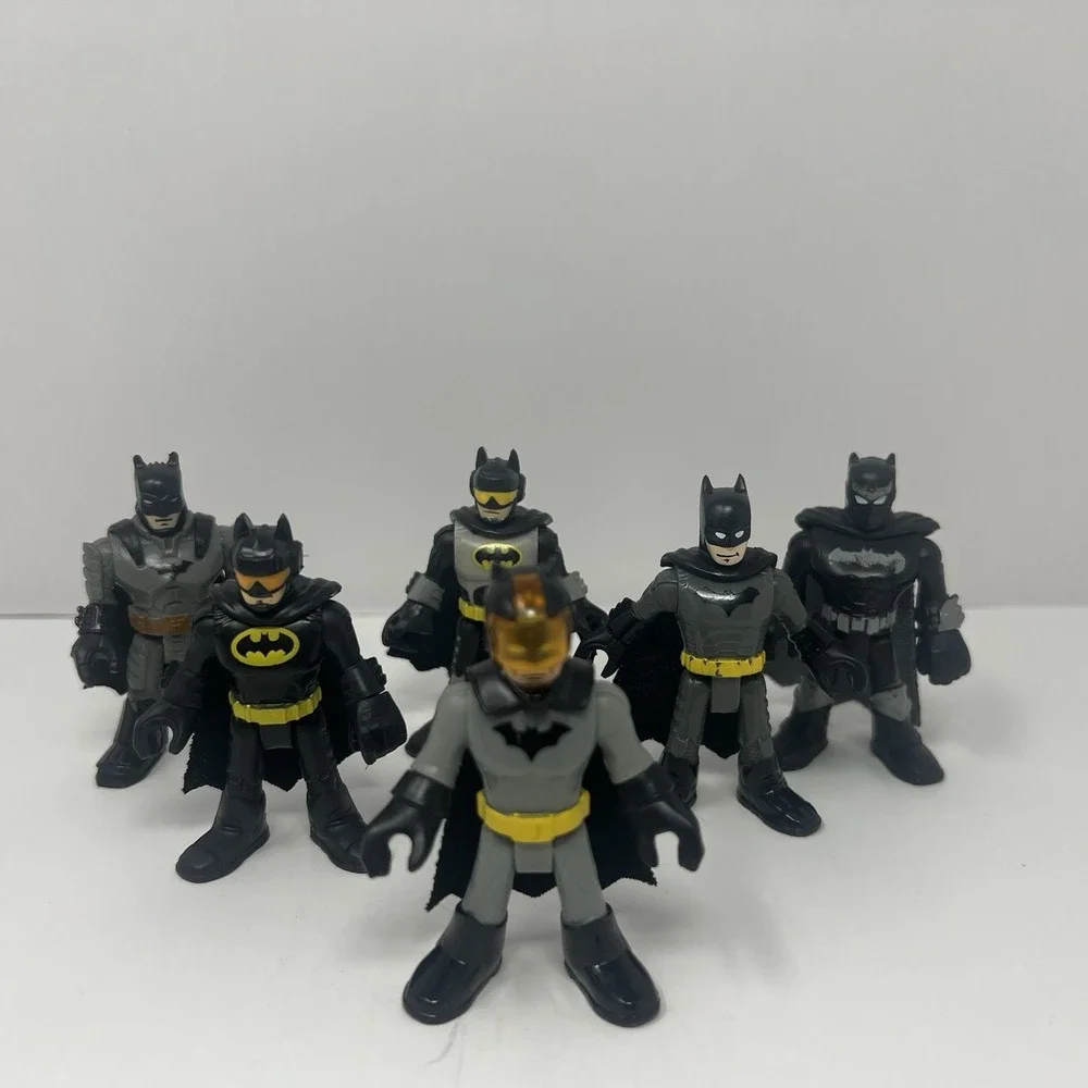 Imaginext Batman DC Justice League Lot 6 Mini Action Figures Super Hero Toys